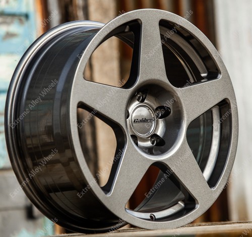 Grey five alloy wheels - 18",