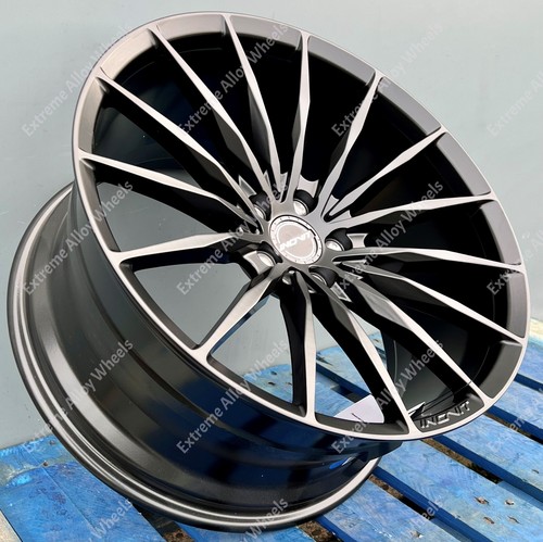 Black multi alloy wheels - black,