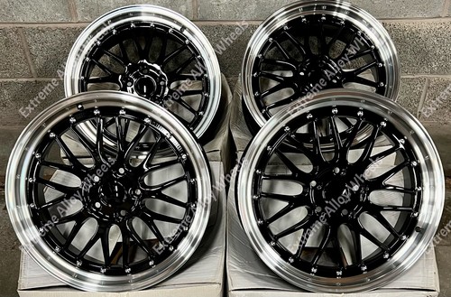 Black alloy wheels fits - black,